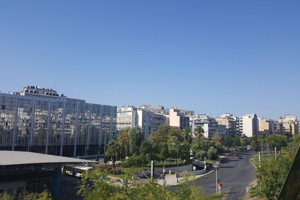 Athenslander Acropolis View Daire Dış mekan fotoğraf
