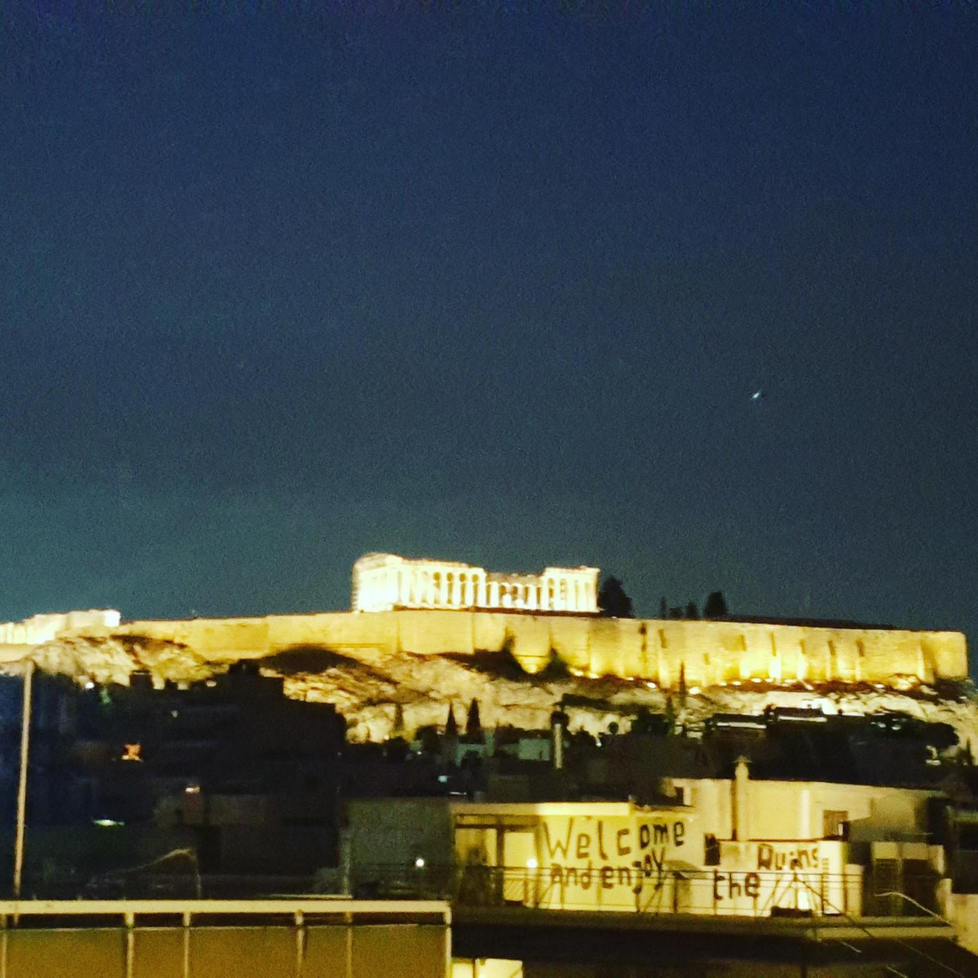 Athenslander Acropolis View Daire Dış mekan fotoğraf